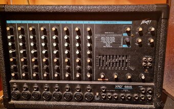 Peavey XRD-680S Powermix mixpult so zosilnovacom - 2