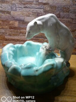Porcelánový  Ľadový medveď - 2