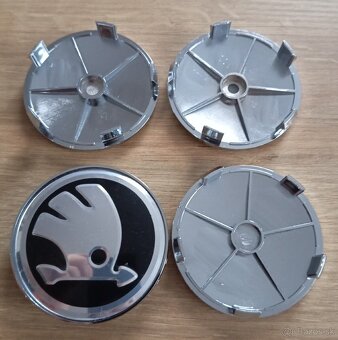 Škoda 68 mm stredové krytky - 2