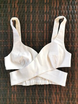 Biely crop top Zara - 2