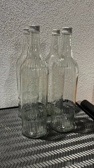 Sklenená fľaša 1l - 2