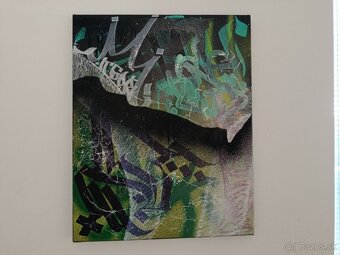 Obraz fluorescenčné, street art - 2