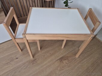 Ikea lätt stôl so stolickami - 2