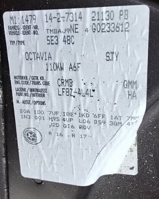 predám DSG AUTOMATICKÚ PREVODOVKU QMM Škoda Octavia III 2.0 - 2