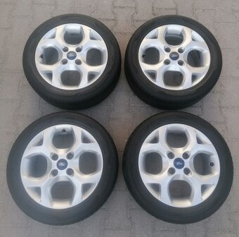 Letná sada diskov R15, 4x108 Ford, 195/50 R15 Hankook - 2