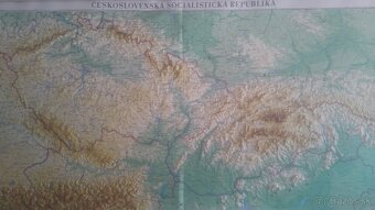 Mapa ČSSR - 2