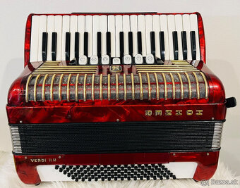 Predám krásny akordeón HOHNER Verdi II N-96basový- - špičkov - 2