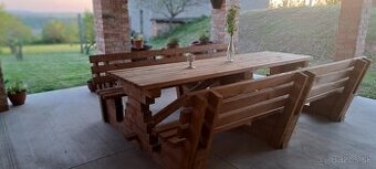 Drevený záhradný nábytok - 2