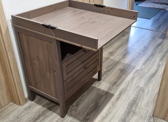 Ikea sundvik prebalovaci pult +postielka - 2
