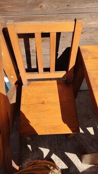 Stôl + stoličky - 2