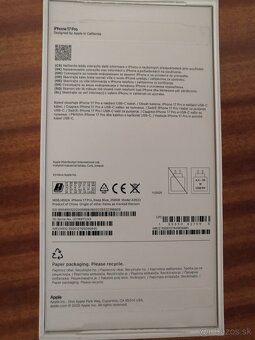 Iphone 17 PRO 256gb blue - 2