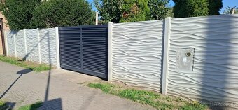 Betónové, 2D/3D panelové ploty, podhrabové dosky - 2