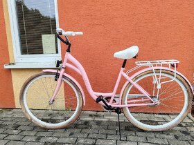 Retro mestský dievčenský bicykel - 2