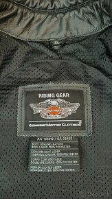 Harley Davidson pánska kožená bunda - 2