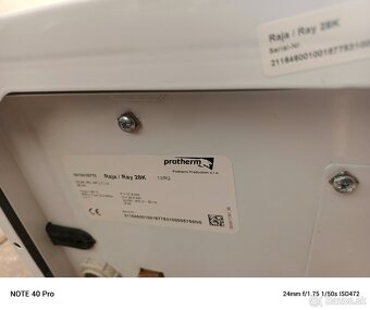 Predám elektrický kotol Protherm Ray - 2
