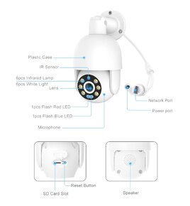 Kamerovy PoE set 8Mpx - 2