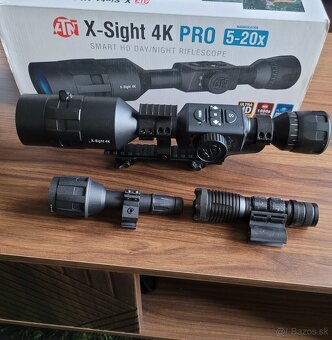 Puškohľad X-Sight 4K PRO + Ďalekohľad BINOX 4K - 2