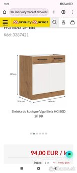 Kuchynská linka vigo - 2