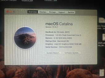 macbook air 2017 (13inch) - 2