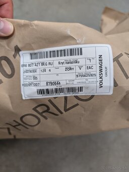 Predám nový originálny zadný nárazník na VW Polo V - 2