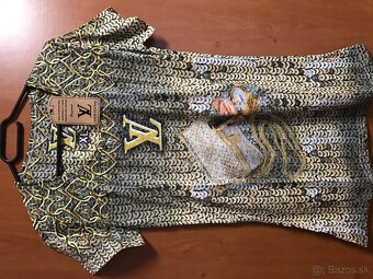 NOVÉ LOUIS VUITTON originál z visackami damske tricko L/XL - 2