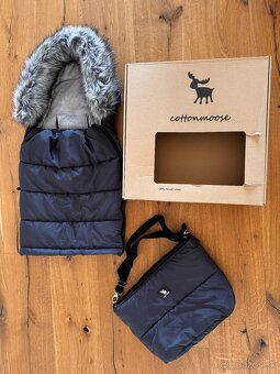 Zimný fusak COTTONMOOSE Fusak Combi Yukon s kožušinou 3v1 - 2