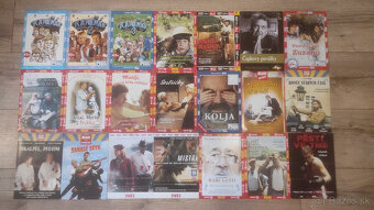 Predám originálne DVD za 1€/kus - CS tvorba - 2