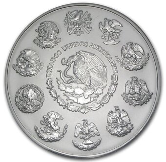 Investicne striebro mince minca Libertad 2011 1kg - 2