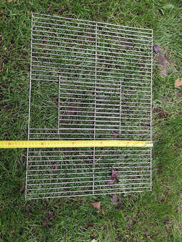 Čelný panel do voliéry ,nerez, 4ks - 2