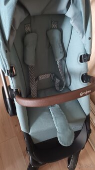 Cybex eos lux light blue kočík - 2