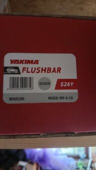 Strešné nosiče na S26Y, Outlander s integ. lyžinami - 2