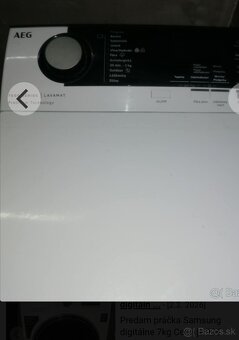 Predám práčka značka AEG digitálne 6kg - 2