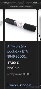 Antivibračná podložka pod práčku - 2