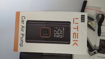 Bezdrôtový elektrický automatický kompresor + LED svetlo. - 2