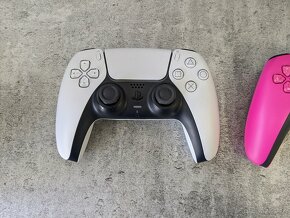 Sony Dualsense ovláčač PS5 - biely, ružový - 2