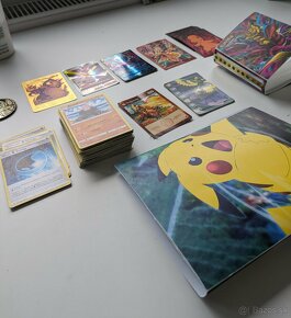 Pokemon karty a album - 2