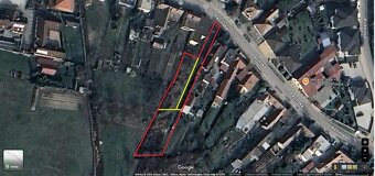 STAVEBNÝ POZEMOK 688m2 a 757m2 - SLOVENSKÝ GROB, PEZINSKÁ - 2