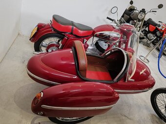JAWA 350 so sajdkou - 2