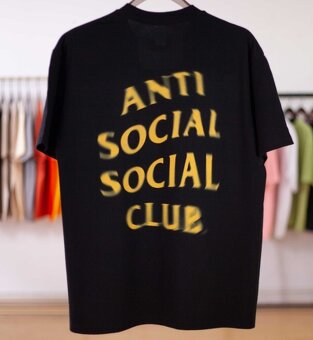 Anti Social Social Club (žlto-čierne) - 2