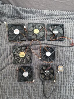 Ventilátory 120 mm 92 mm 80 mm 3pin 12v - 2