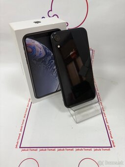 Apple iPhone XR 64GB Black-Batéria 100% - 2