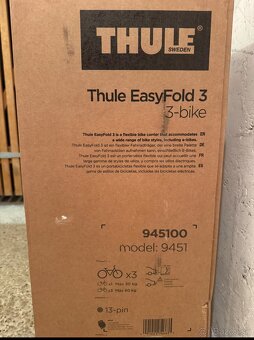 Nosič 3 bicyklov Thule EasyFold 3 - 2