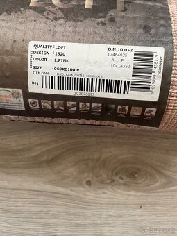 Koberec Loft 1820 Pink 60x100 - 2