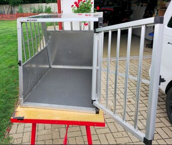 Celohliníková prepravka pre psa - 2
