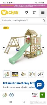 Detska smykacka Zelena, 3metre - 2