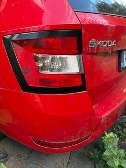 Škoda Fabia III combi zadné svetlá - 2