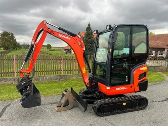 Minibagr Kubota KX019-4 hyd.podvozek / 2x lžíce - 2