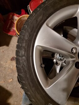 Vw elektrony + zimné pneu 225/45 R17 - 2