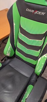 Kancelárske kreslo DXRacer zelené - 2
