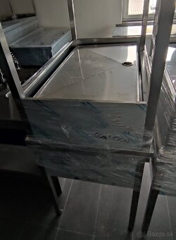 Gastro drez nerez, kuchynské dvojdrezy, výlevka, jednodrez - 2